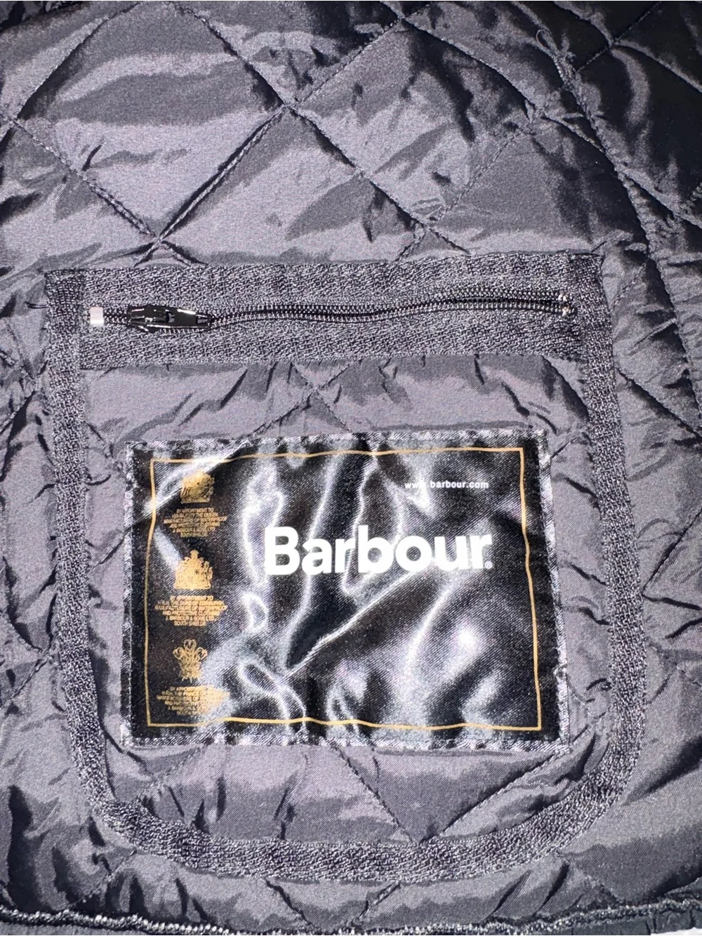 Barbour Boys' Liddesdale Quilted Jacket Size XL